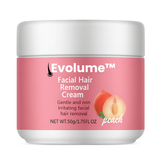 Evolume™ Facial Hair Removal Cream | Visibly smooth skin in just 5 minutes!